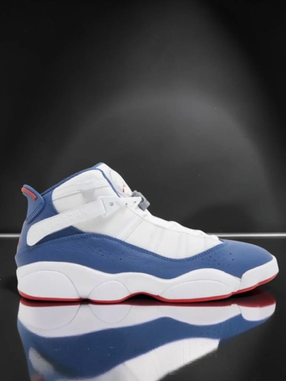 Air Jordan 6 Rings 'True Blue' Size 11.5 Mens Basketball Shoes  Blue 322992 140